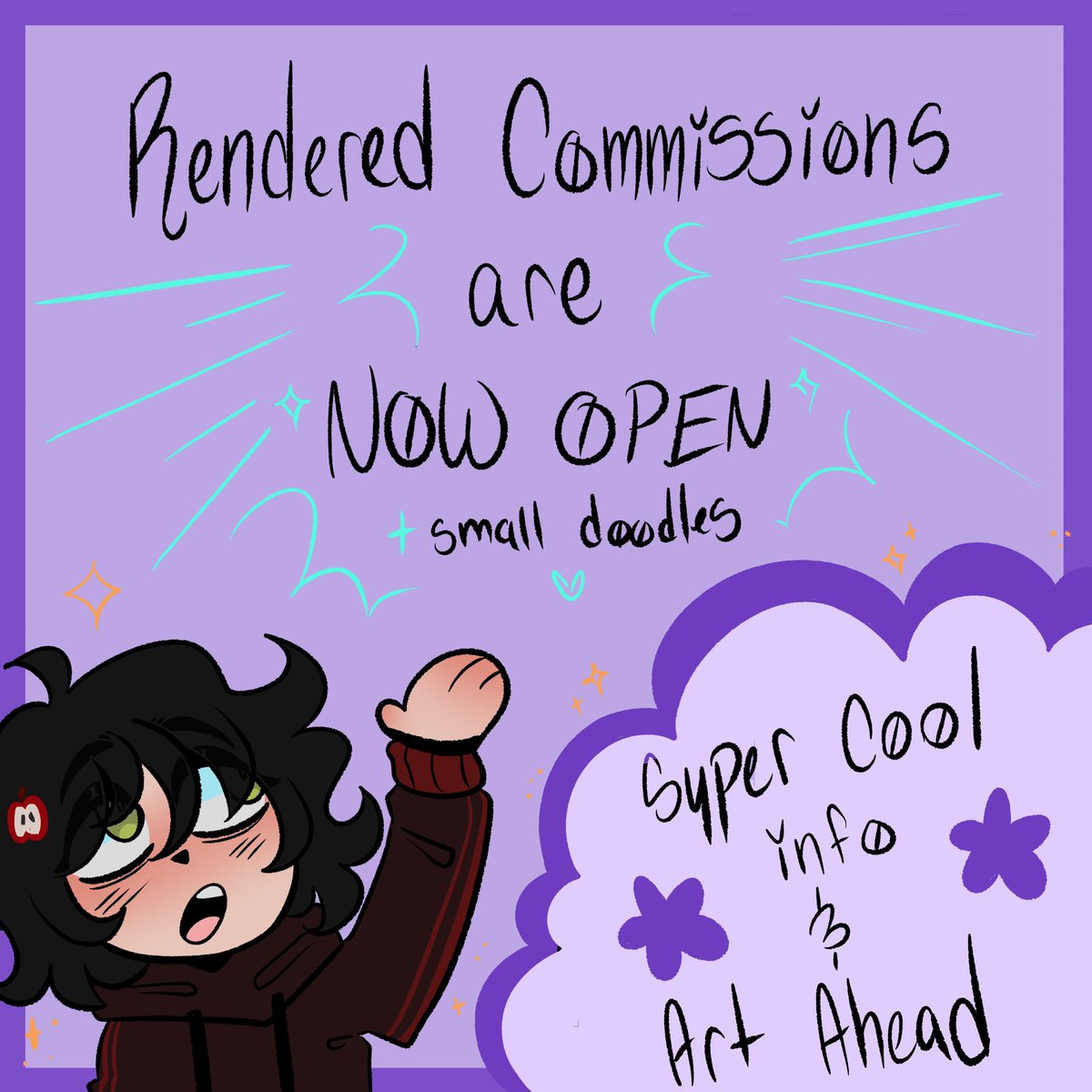 exe_error's tweet photo. Commissions are now open huzzah!
(More info in thread) https://t.co/4qifA5bSl8