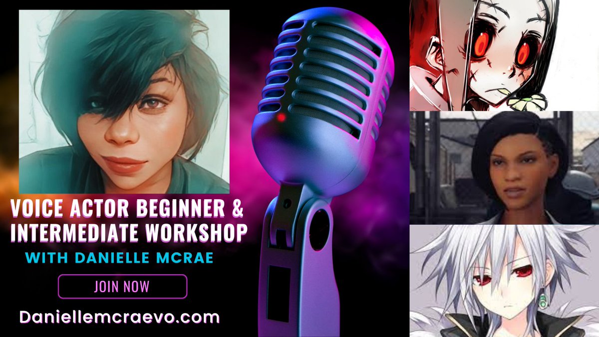 August Voice Over Classes are a go! ☺️
daniellemcraevo.com/voice-over-cla…