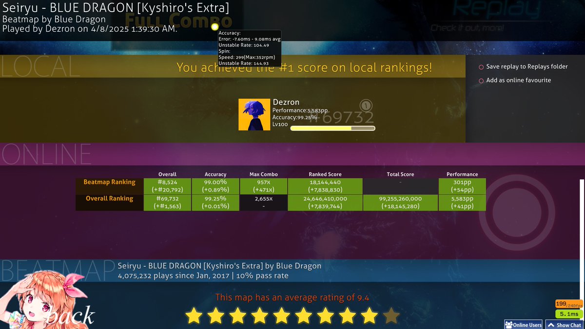 dezron06's tweet photo. MY 1ST 6 STAR FC AND 300PP https://t.co/ttUpNvfgZm
