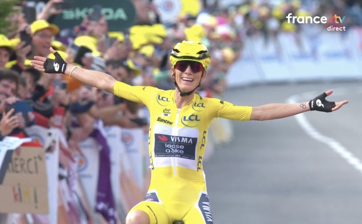 Bien plus qu’une championne ! Après l’or aux JO 2024, Pauline nous fait encore vibrer cette année !
Une superbe vitrine pour le cyclisme féminin : on espère une longue vie au #TourDeFranceFeminin et toujours plus de spectateurs et téléspectateurs au rendez-vous ! <a href="/francetvsport/">francetvsport</a>