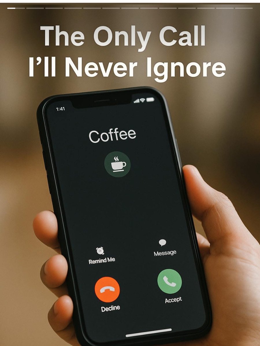 ☕📞 When coffee calls, you don’t hit decline... you hit divine.
Because honestly, this is the only call that gets an immediate “Accept.”
#CoffeeLover #CaffeineCalling #AnswerTheCall #DailyFuel #ButFirstCoffee #CoffeeAddict #MorningMood #brewbellnbites