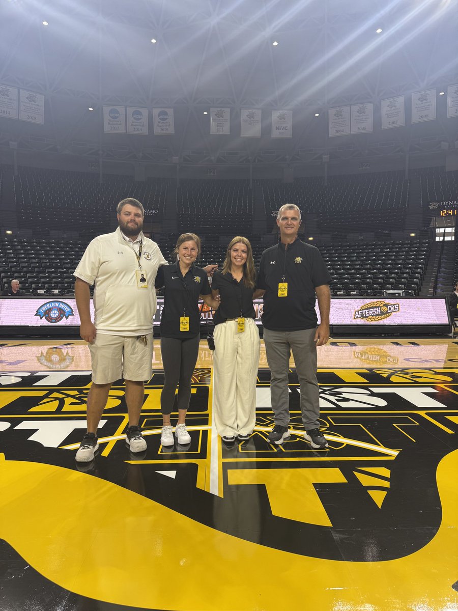 fan_facilities's tweet photo. Today’s the day, excited to see all of the hard work the team and staff has put in to this special day. See you at Koch Arena soon, let’s rock the roundhouse! https://t.co/ZSO41DCZLK