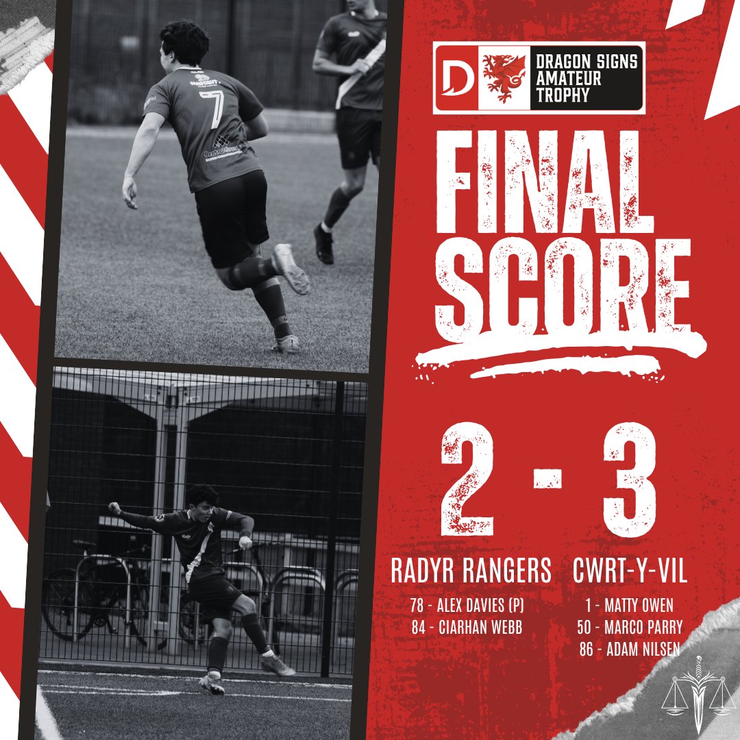We progress to the next round of the Dragon Sign Amateur Trophy.

Made harder work of it than we should have, but we are in the hat none the less.