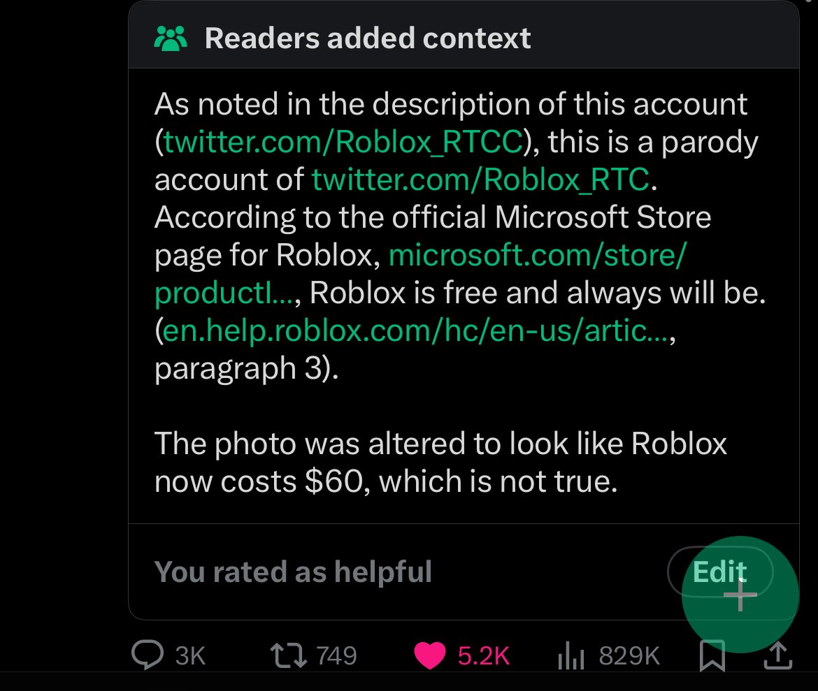 Roblox_RTCC's tweet image. So if motherf*cking Twitter community notes can put together a joke, Why do Twitter mods have to ruin it? 

@X DIS IS INJUSTICE!!