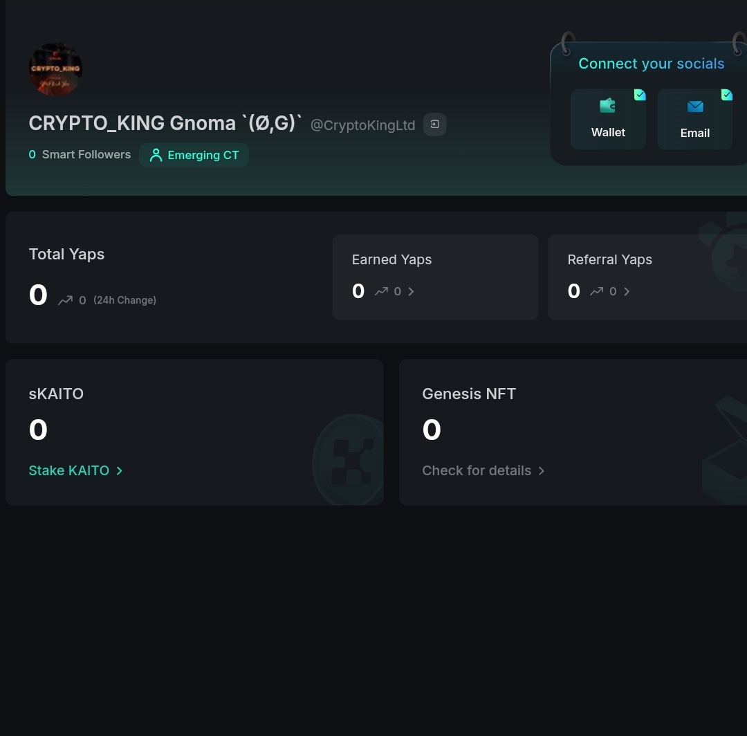 CryptoKingLtd's tweet photo. #SmartFollower Where are you
@KaitoAI Where are you
@0G_labs Where are you ๐ญ๐ญ๐ญ https://t.co/6MUc8Kii65