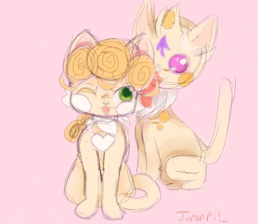 meow meow meow (i do anything BUT draw my ocs fr 💔)