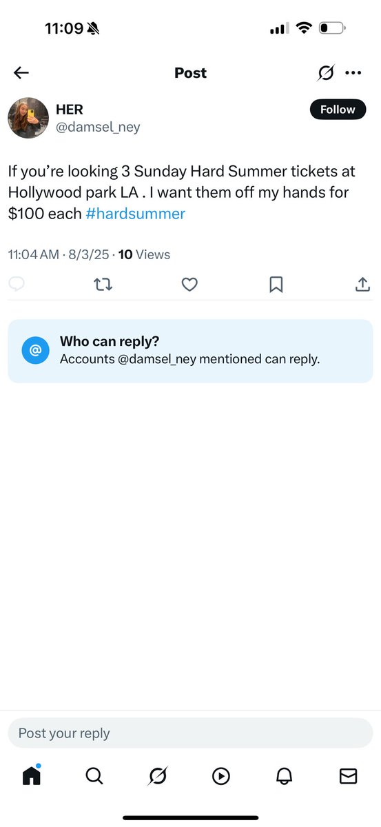 Do not buy!! This is a scam! I do not sell tickets! Stay safe! #hardsummer #Hardsummer2025