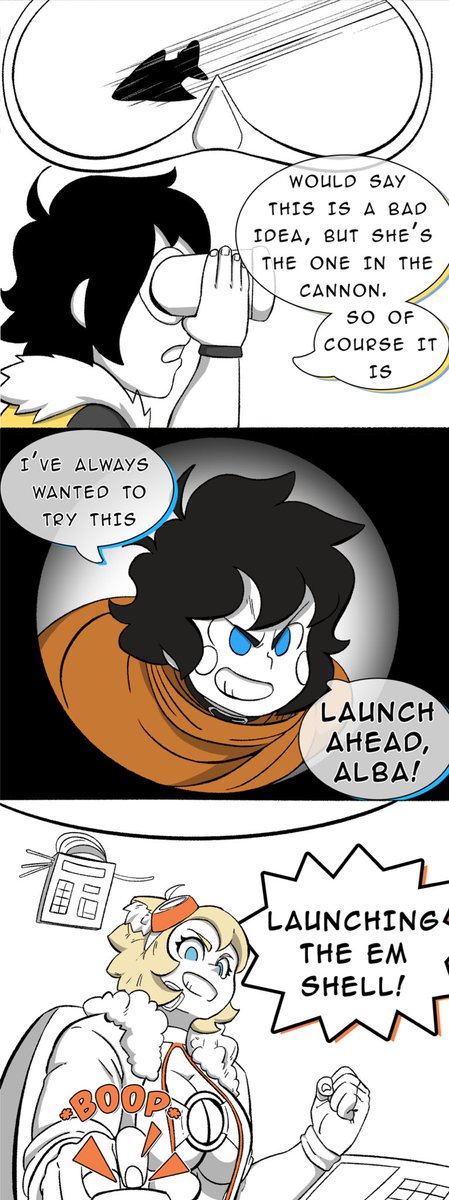 THIS IS A BAD IDEA!! (get the camera)

Burning Requiem Chapter 9 is out now! 
LAUNCH EM SHELL!

Read on Webtoons   webtoons.com/en/canvas/burn…

Tapas and other languages linktr.ee/burningrequiem