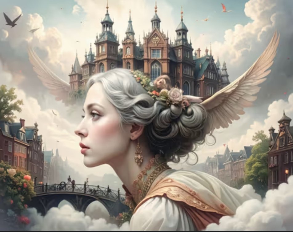 🍀🌿🍀 Have a great New week my dear friends thanks for all 🙏☘️🌿🍀 DREAMİNG CİTİES ➡️ AMSTERDAM/HOLLAND➡️🎨 By Lunadesigenius 🎨☮️❤️☮️ #Peace #love #nowar #NFT #NFTCommunity #NFTCollection #digitalart #NFTCollectors #NFTSales #digitalartwork #NFTs #Amsterdam #Holland ☮️❤️☮️