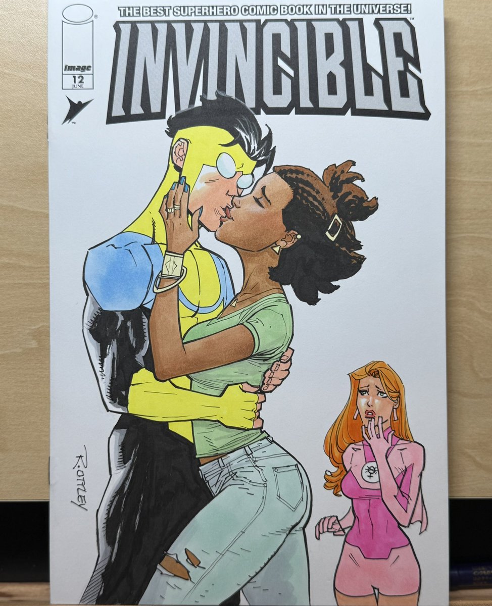 Another homage to ASM 606! This time with Mark’s first love, Amber. Next time someone says anything mean about Amber, you can post this as a response. I do not support anyone saying mean things and acts toward anyone. I draw crazy content, I push the limit on a lot of things, but