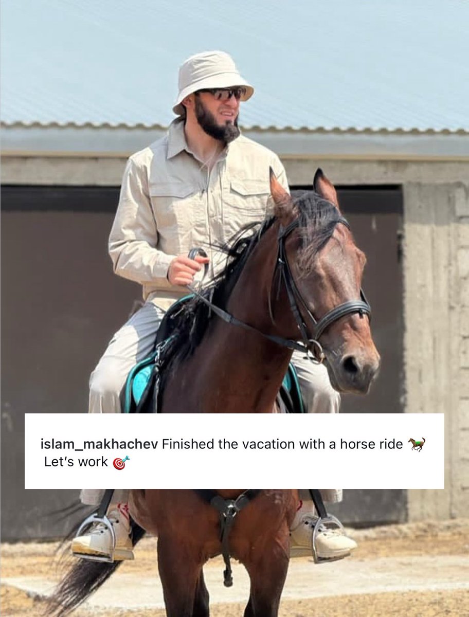 Omer Osman (@omerosman200) on Twitter photo Vacation time is over for Islam Makhachev.
Training camp starts now. 💪
And New InShaaAllah ☝️ 🤲 <a href="/MAKHACHEVMMA/">Makhachev Islam</a> Vacation time is over for Islam Makhachev.
Training camp starts now. 💪
And New InShaaAllah ☝️ 🤲 <a href="/MAKHACHEVMMA/">Makhachev Islam</a>