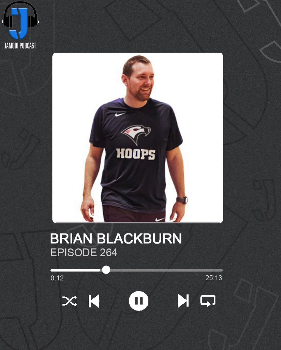 🚨 New Episode Drops TOMORROW! 🎧

<a href="/CoachBBurn_12/">Brian Blackburn</a> joins the pod 🏀
From HS sidelines to Florida College 🛫
We talk:
💥 Culture that sticks
🧠 Grit that grows
🎯 Roles &amp; real feedback
🗣️ Too many voices, not enough truth
🌬️ Breathing for performance

Don’t miss it!
