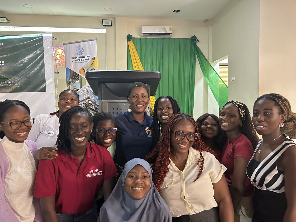 Nana Akosua💋 (@misssmarfo) on Twitter photo Surrounded by brilliance, fueled by ideas— this conference wasn’t just an event, it was a reminder that I’m built for rooms like this.
#wineknust #wineconference2025 #womeninSTEM Surrounded by brilliance, fueled by ideas— this conference wasn’t just an event, it was a reminder that I’m built for rooms like this.
#wineknust #wineconference2025 #womeninSTEM