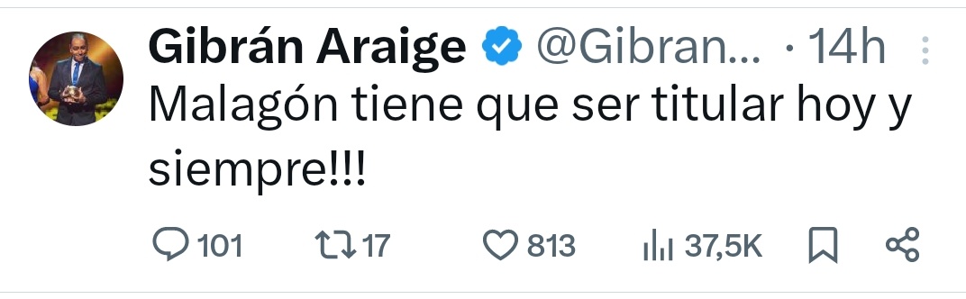 Una atajada que hace bien Malagon y con eso evitan hablar de los errores que tiene, aquí nuevamente comienzan a inflarlo, así son los medios. 

Eso es seguir línea de parte del patrón, o no <a href="/eazcarraga/">emilio azcarraga</a>.
#America #LeaguesCup