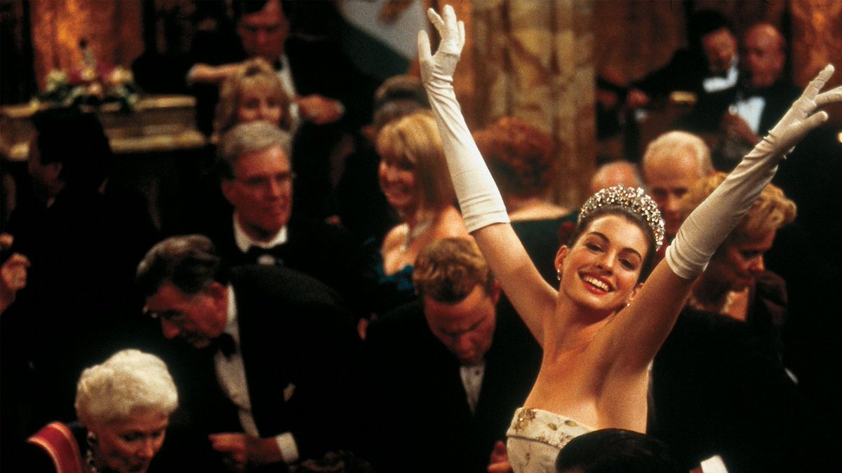 THE PRINCESS DIARIES, starring Anne Hathaway, Julie Andrews, Heather Matarazzo and Mandy Moore, was released 24 years ago today.