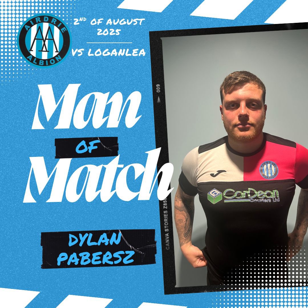 Airdrie Albion (@airdrie_albion) on Twitter photo 🔵Pre season result🔵
Narrow defeat to Loganlea in a tight game .
Goalscorer - Free Kick from <a href="/connarG0/">Connar Gilchrist</a>
MOTM- Dylan Paberz
💙MTFA💙 🔵Pre season result🔵
Narrow defeat to Loganlea in a tight game .
Goalscorer - Free Kick from <a href="/connarG0/">Connar Gilchrist</a>
MOTM- Dylan Paberz
💙MTFA💙