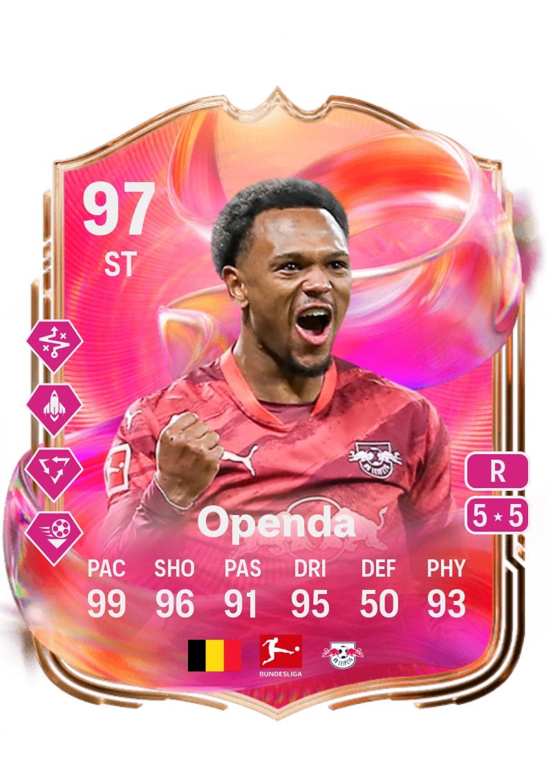 BUGÜN NE GELDİ?

• 🇧🇪 Luis Openda KKG
• 🧩 Icon Pick(Yenilendi)
• 🧬 Micah’ın Önemli Aşaması (Max 95 Gen)
• 🎯 Seçkin Geliştirmeler Kupası