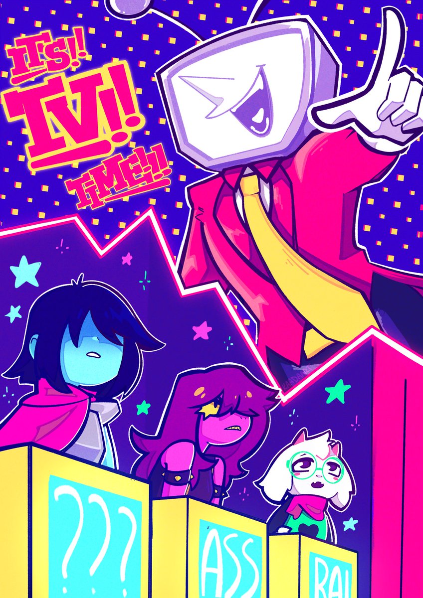 ❗️SAY IT WITH HIM FOLKS📺‼️

#deltarune #tenna #mranttenna #fanart #illustration