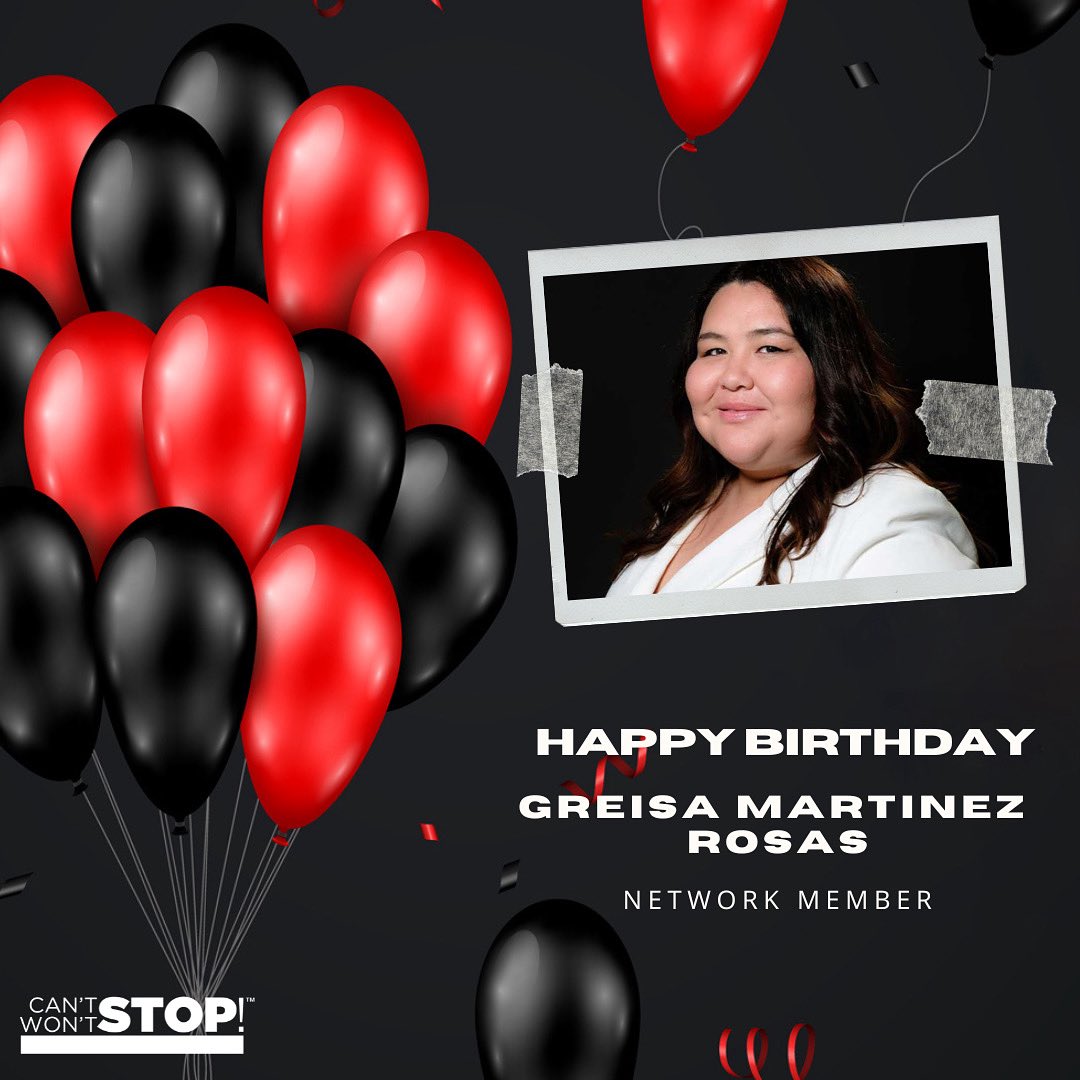 We are sending a very special happy birthday shout-out to our Network Member, Greisa Martinez Rosas.

We hope you have a great day, and may the year ahead be one of the best yet! 

#HappyBirthday #NetworkMember  #CSWSConsulting
