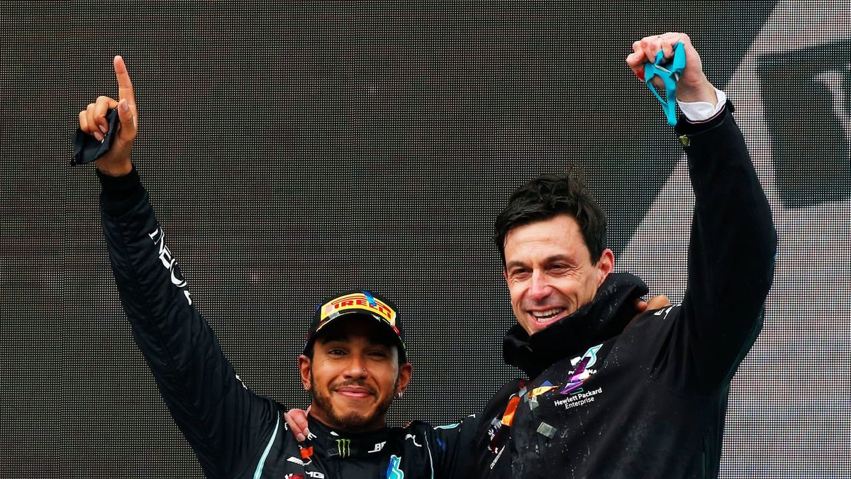 🚨| Toto Wolff was asked "if he could see Hamilton deciding to retire" from Formula 1:

"Lewis has unfinished business in Formula 1. In the same way that Mercedes underperformed over this latest set of regulations since 2022, he kind of never got happy with ground effect cars, in