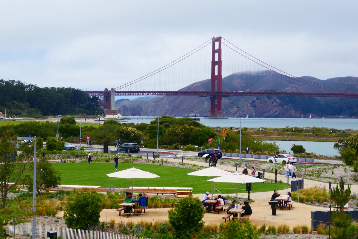 Outpost Meadow is an expansion of Tunnel Tops in the Presidio in San Francisco. Picnic tables in view of Golden Gate Bridge!

“Tunnel Tops Outpost Meadow Expansion” Hike Notes:

hikingautism.com/tunnel-tops-ou…

#hiking #autism #nature #outdoors #sanfrancisco #goldengatebridge