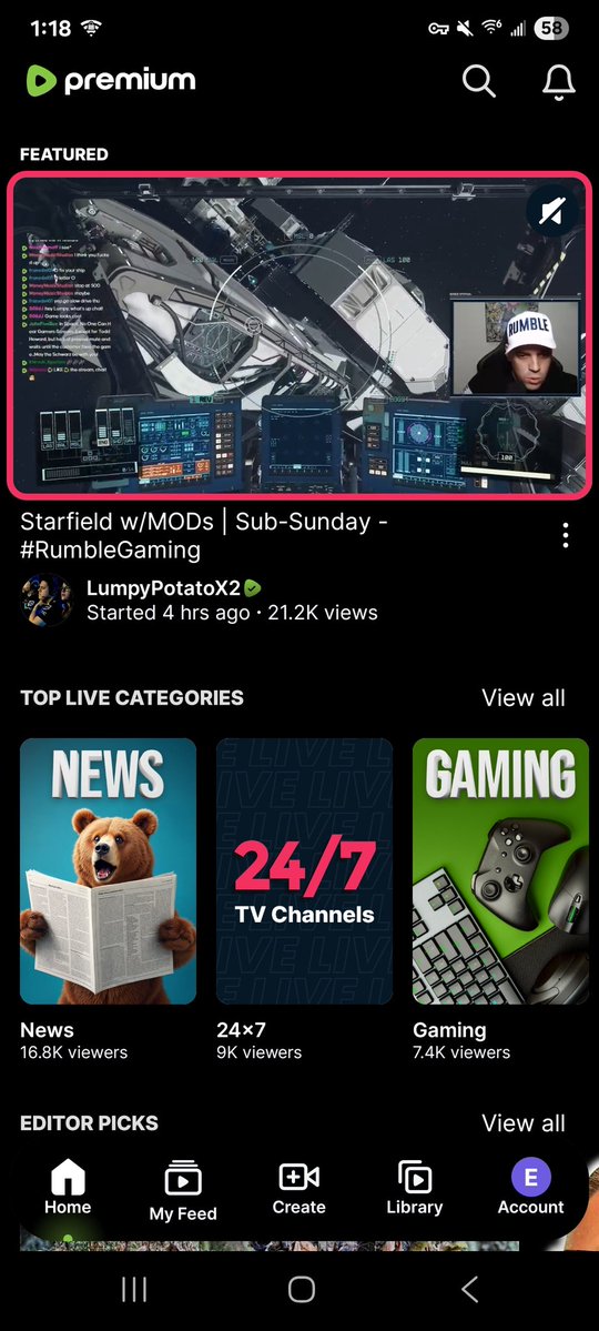 Eternal_Spartan (@spartan_eternal) on Twitter photo Congrats to <a href="/thelumpypotato/">LumpyPotatoX2</a> on the front page of <a href="/rumblevideo/">Rumble 🏴☠️</a> !!
Huge for <a href="/GamingOnRumble/">Gaming on Rumble 🏴☠️</a> category! Congrats to <a href="/thelumpypotato/">LumpyPotatoX2</a> on the front page of <a href="/rumblevideo/">Rumble 🏴☠️</a> !!
Huge for <a href="/GamingOnRumble/">Gaming on Rumble 🏴☠️</a> category!