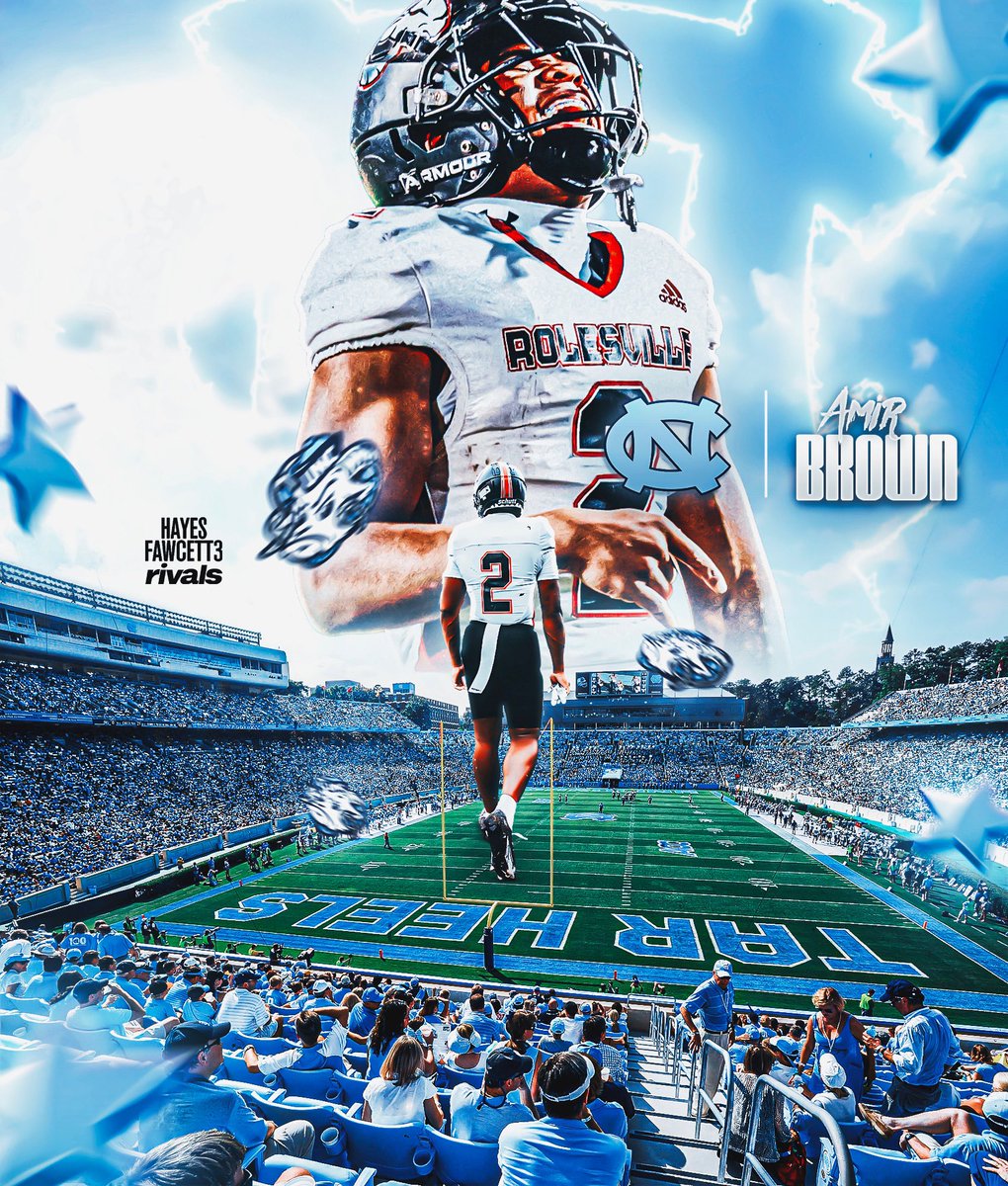 BREAKING: Four-Star RB Amir Brown (2027) has Committed to North Carolina, he tells me for @rivals

The 5’11 205 RB from Raleigh, NC chose the Tar Heels over Texas &amp; Notre Dame

“#GDTBATH”

on3.com/rivals/amir-br…