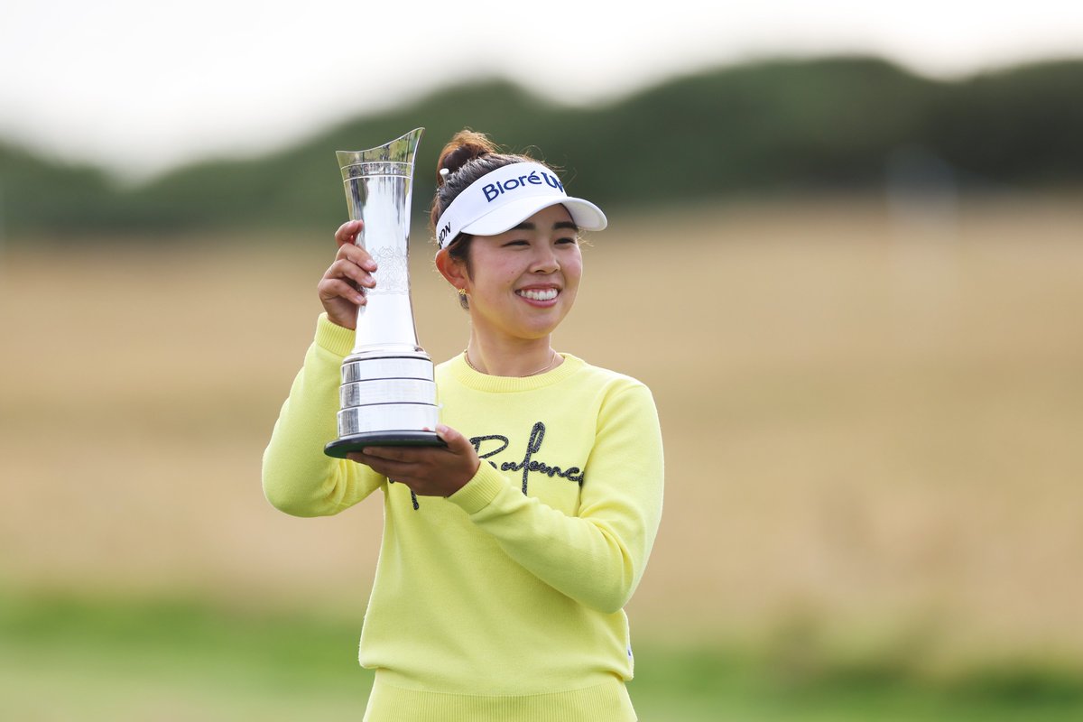 A dream realised and a moment earned 🏆

Trophy secured for Miyu Yamashita 🇯🇵