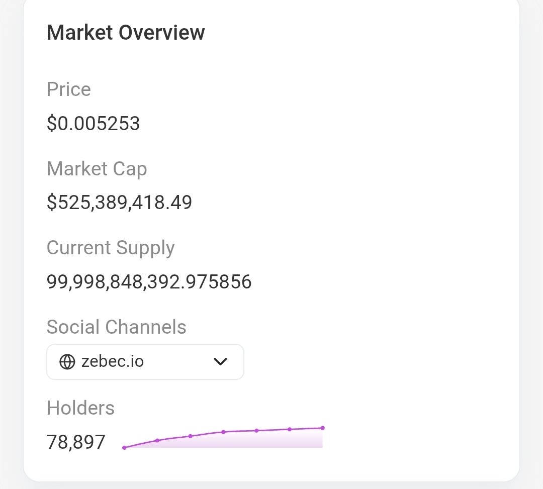💯- and being in the first 80K holders, you are definitely still early!
$ZBCN is so much bigger than people even realise! 🔥