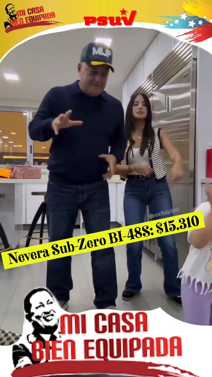 Mi casa bien equipada de los Cabello.

¿Haier?

¿Dónde?