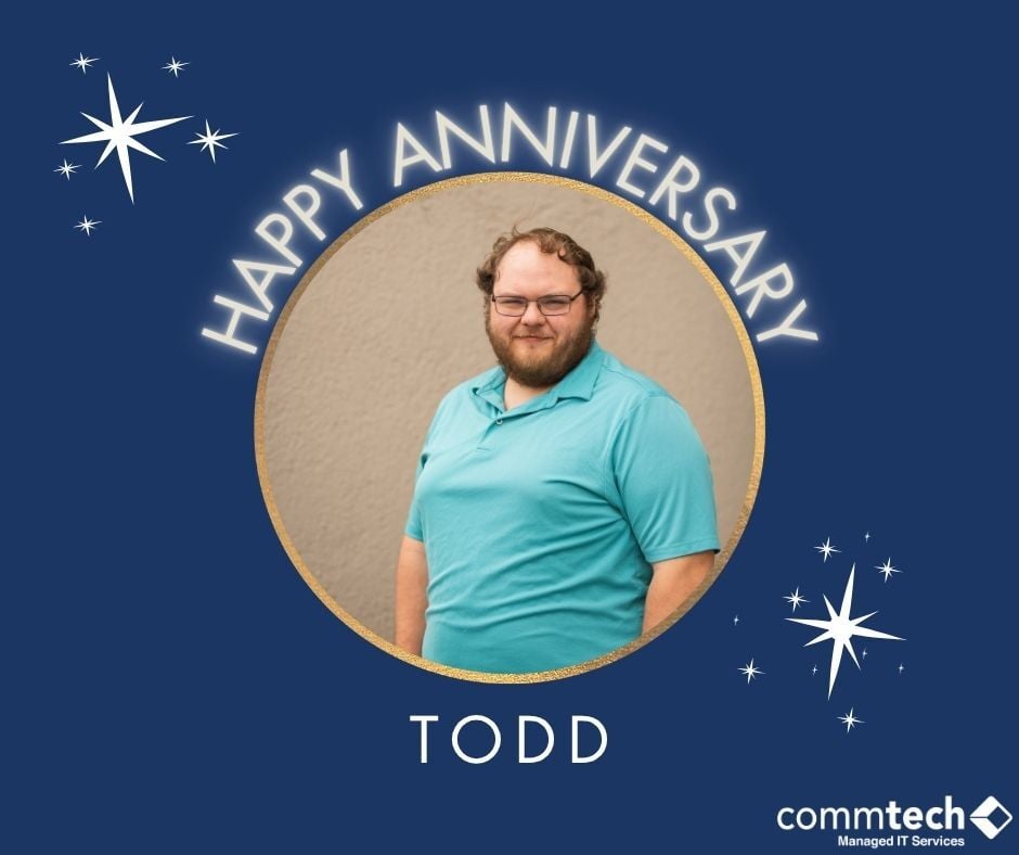CommTechIT's tweet image. Cheers 3 years, Todd! We appreciate all you do.🥂