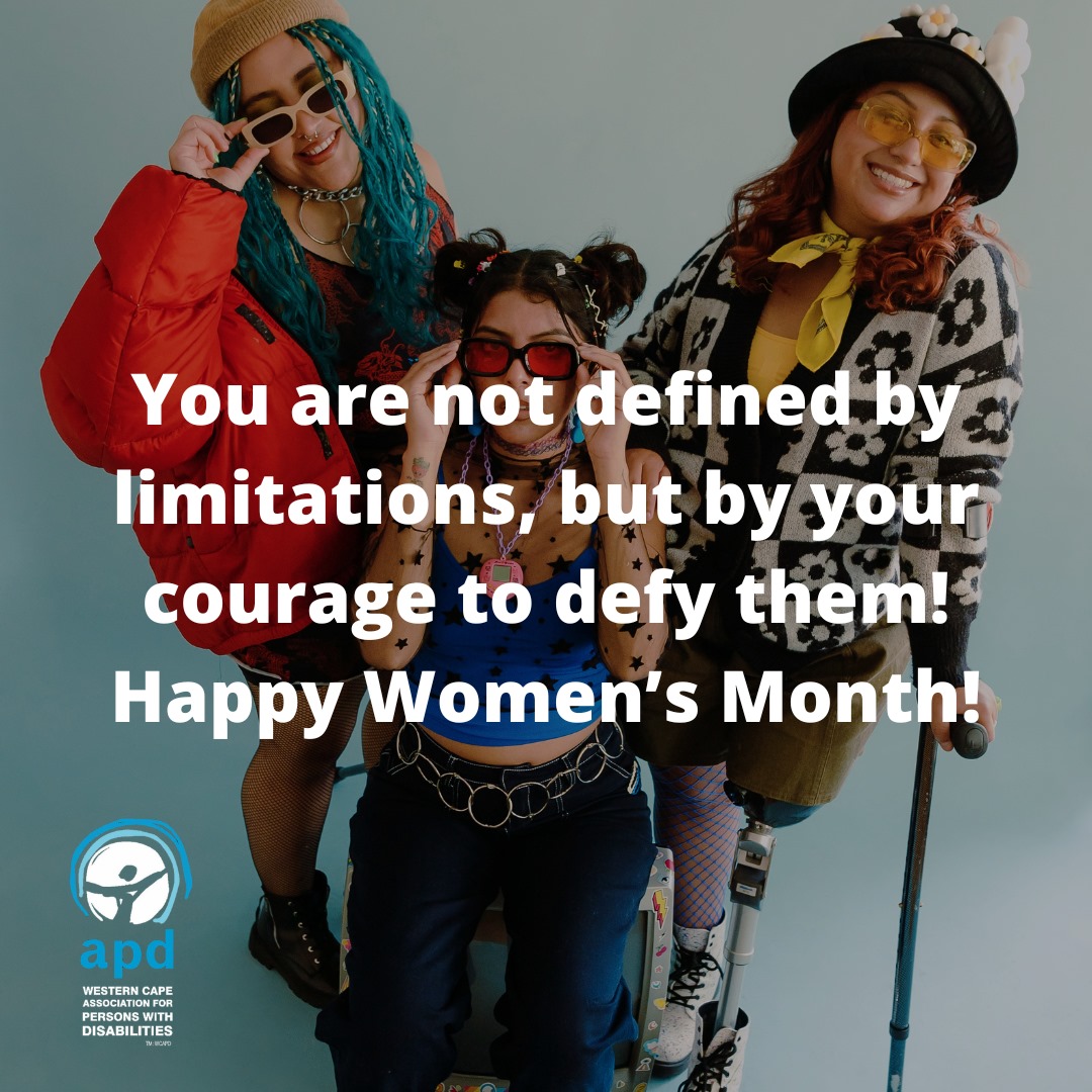 She’s not turning off, she’s turning up.  This Women’s Month, we’re celebrating women with disabilities who challenge norms, lead boldly, and redefine what’s possible.

#WCAPD #WomansMonth #womanwithdisability #inclusivity #InclusivityMatters

wcapd.org.za