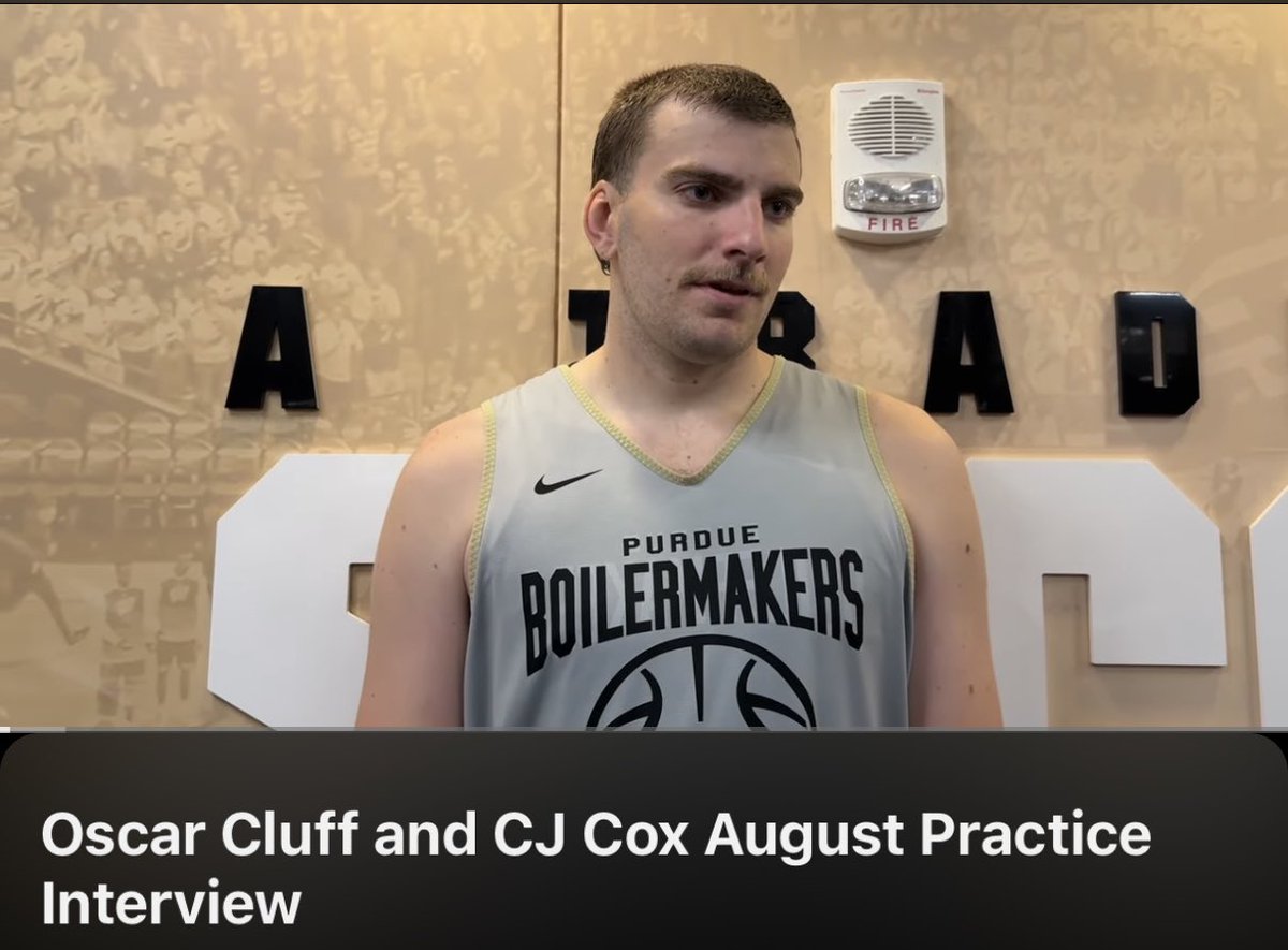 Check out what Oscar Cluff and CJ Cox had to say after practice today. 

youtu.be/drd0vY1VNlI?si…