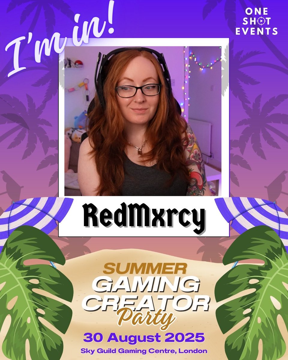 RedMxrcy (@redmxrcy) on Twitter photo I'll be at the <a href="/One_Shot_Events/">One Shot Events</a> in London on August 30th!
β¨MMO and RPG gaming creator (and chef)
β¨Huge Elder Scrolls fan (big eso player)
β¨Millennial emo kid (it wasnt a phase)
β¨Twitch streamer, youtube partner
I can't wait to meet y'all! I'll be at the <a href="/One_Shot_Events/">One Shot Events</a> in London on August 30th!
β¨MMO and RPG gaming creator (and chef)
β¨Huge Elder Scrolls fan (big eso player)
β¨Millennial emo kid (it wasnt a phase)
β¨Twitch streamer, youtube partner
I can't wait to meet y'all!