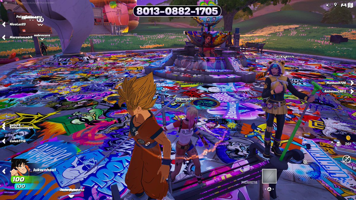 Queremos nosso pagamento por pintar a praça senhor <a href="/PedroEliasFN/">Pedro Elias ★ Fortnite News</a> 🫶🏼