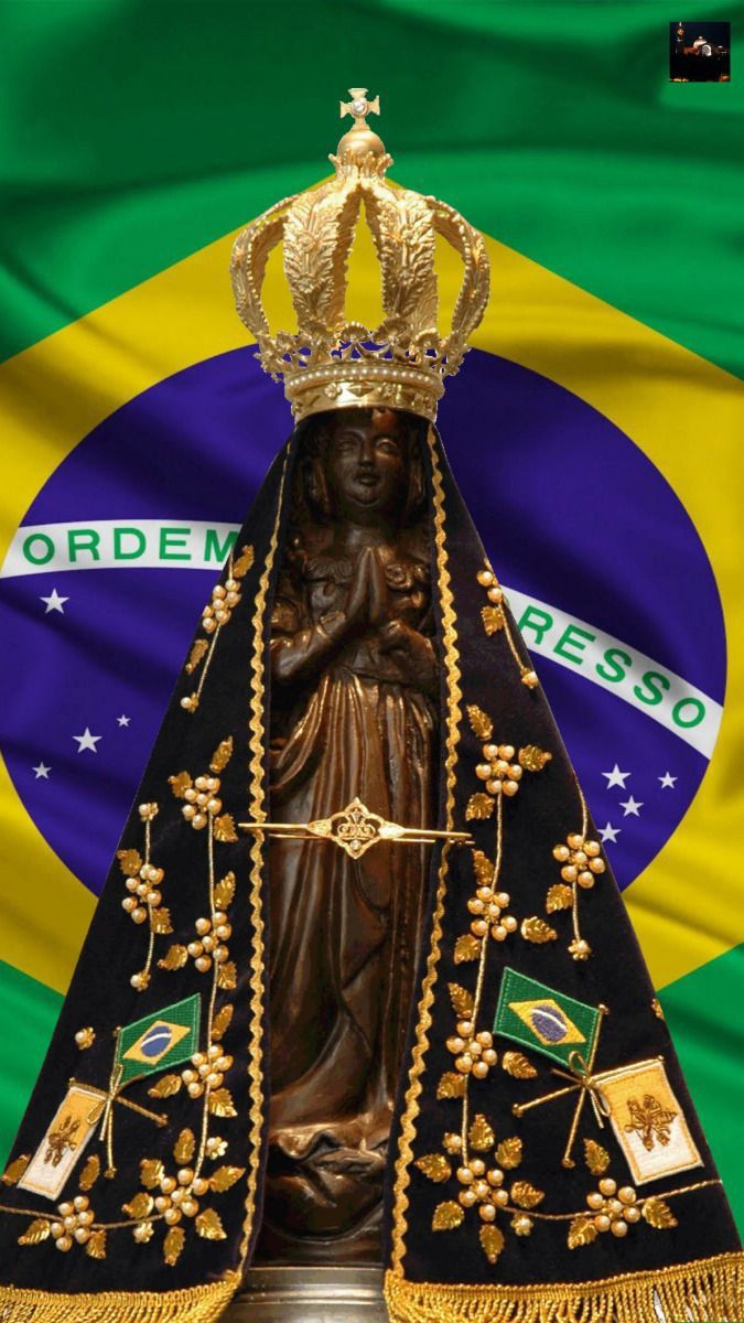 Uma Ave-Maria pelo Brasil, Terra de Santa Cruz:
✝️
Ave Maria, cheia de graça, o Senhor é convosco, bendita sois vós entre as mulheres e bendito é o fruto do vosso ventre, Jesus. Santa Maria, Mãe de Deus, rogai por nós pecadores, agora e na hora da nossa morte. Amém.
