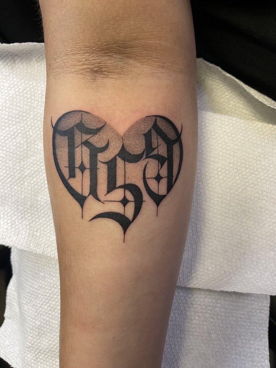 Some custom lettering from this week