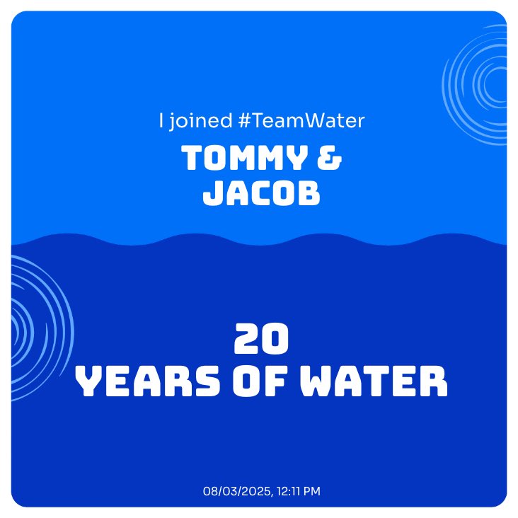 After we watched #TeamWater from <a href="/MrBeast/">MrBeast</a> I gave each my kids $10 for Robux and they wanted to do this instead. Proud of them!