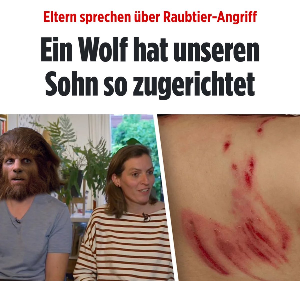 „Wolfgang, jetzt sag doch auch mal was.“