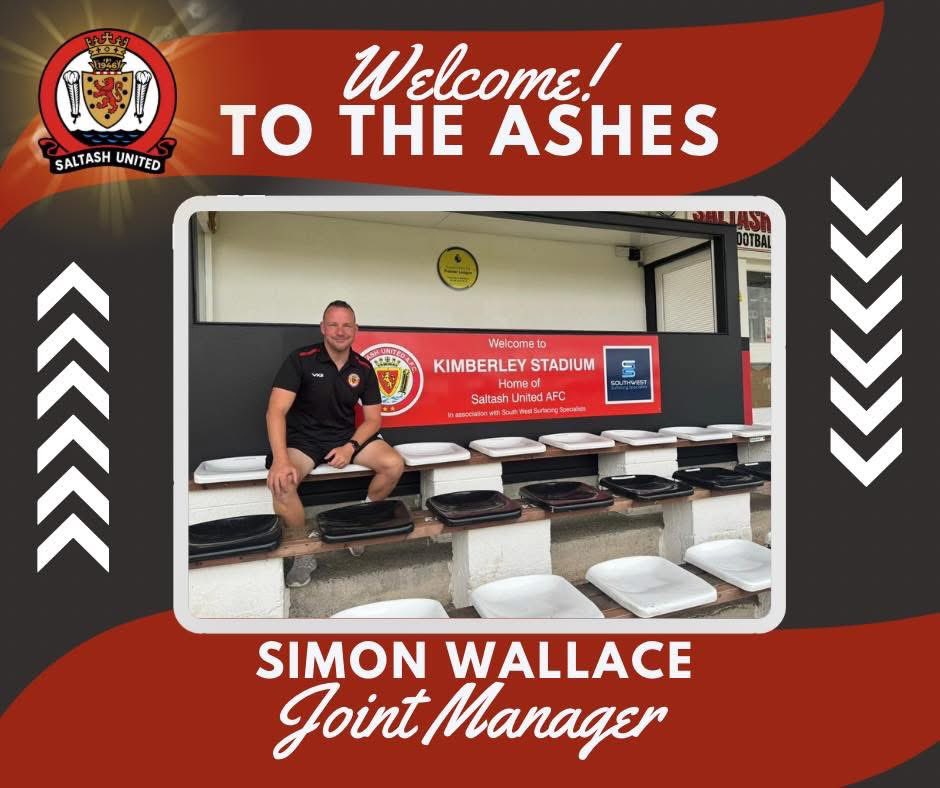 🚨Saltash United FC Women Appoint New Joint Manager🚨

We are delighted to announce the appointment of Simon Wallace as the new Joint Manager of the team. Head over to our Facebook to read Simon’s thoughts on joining the ashes! 🙌

facebook.com/share/p/15qH5q…
