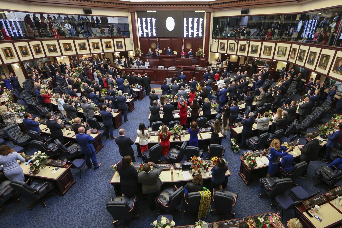 🚨 BREAKING: The push to redistrict the red state of FLORIDA picks up steam before 2026, per The Hill, following Texas.

Governor Ron DeSantis and the Legislature might do it. They could add at least 1 Republican representative. 

They have a trifecta.

DO IT.