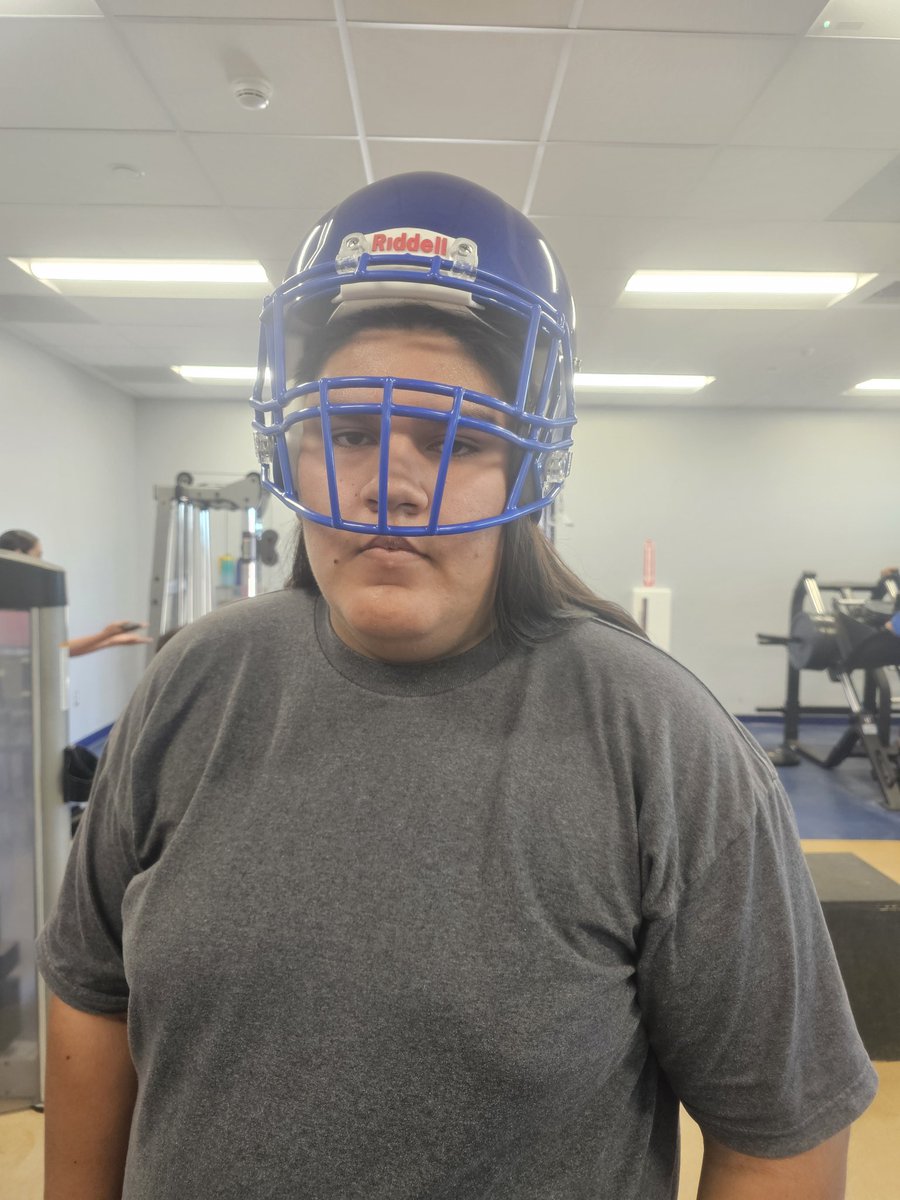 Any Coaches out there college or High School that have a XXXL Helmet that would fit my 6'5 320 lbs Sophmore Lineman.  

We need to get him a helmet ASAP.