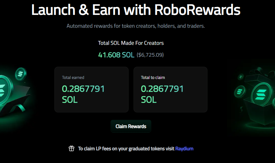 These creator rewards are probably the best out of any platform that I have tried yet

Big fan of this new launchpad

If this gets up to .5 $SOL I will burn my initial .5 $SOL purchase

7t3Stgw2AQHfcDVYF4yMjCBeopLL15aFeR8zVJQmrobo