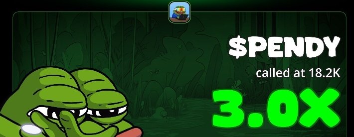 HIT_SOLEE01's tweet photo. 3x from entry on
Ca
Βπ $Pendy ( #PENDY)
β APsoH3Agnbcp2rudes7xNW4pC9XwtnvWjXA2dzLQ1w9o
β #SOL on #memecoin https://t.co/oSttN3WzW8
