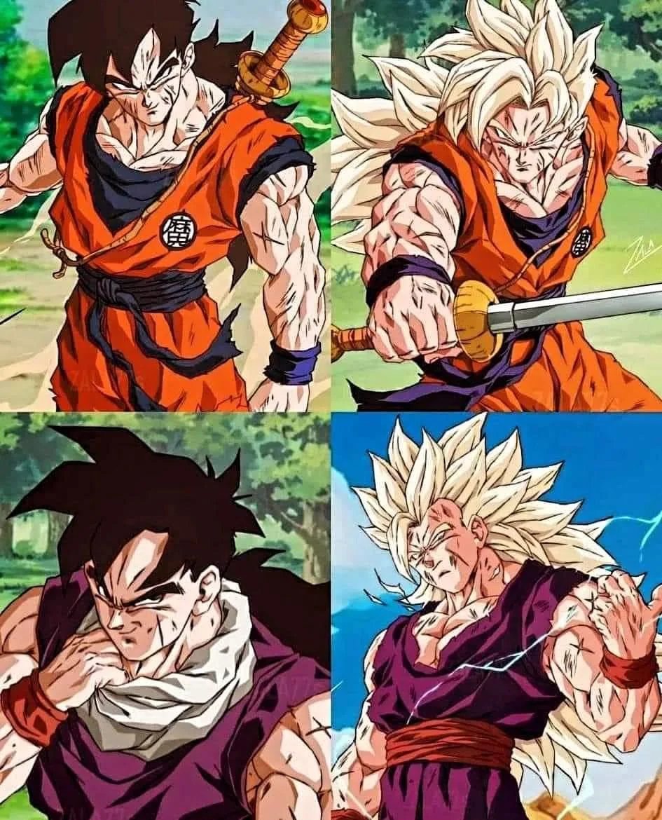 Gohan if Chi Chi didnt push him to study all the time