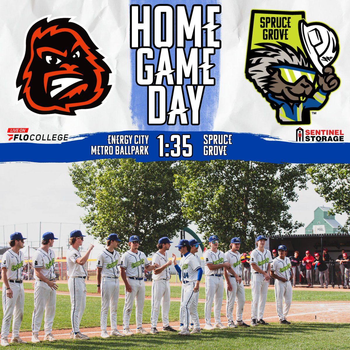The roadhas been longer than any of us imagined... But for the first time ever, your Cactus Rats will take the field at Energy City Metro Ballpark!

While we can't welcome fans in, we hope you will watch on FloCollege to see a glimpse of the future - powered by Sentinel Storage.