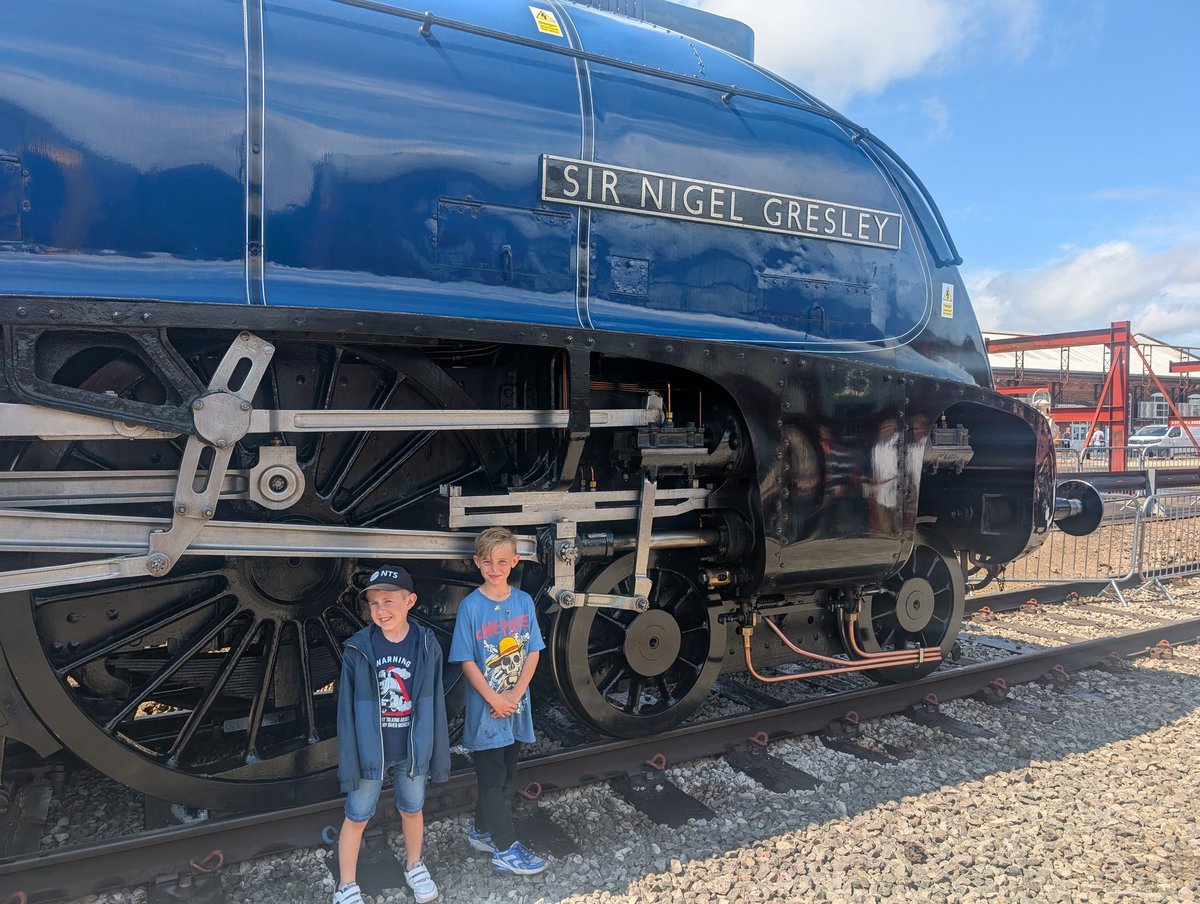 Billy & Trains (@trainsbilly) on Twitter photo Also, congratulations to <a href="/AlstomUK/">Alstom UK & Ireland</a> on <a href="/greatestgather/">The Greatest Gathering</a> amazing event. I'm sure when I'm older I'll look back on today as a once in a lifetime!
Great day out with my Train mad bestie <a href="/ukrailadventure/">Austin's Rail Adventures</a> Also, congratulations to <a href="/AlstomUK/">Alstom UK & Ireland</a> on <a href="/greatestgather/">The Greatest Gathering</a> amazing event. I'm sure when I'm older I'll look back on today as a once in a lifetime!
Great day out with my Train mad bestie <a href="/ukrailadventure/">Austin's Rail Adventures</a>
