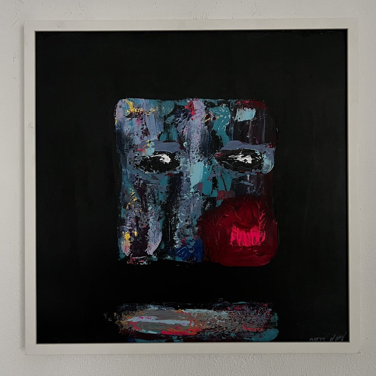 numanu107's tweet image. GN 💋

#acrylic #on #cardboard