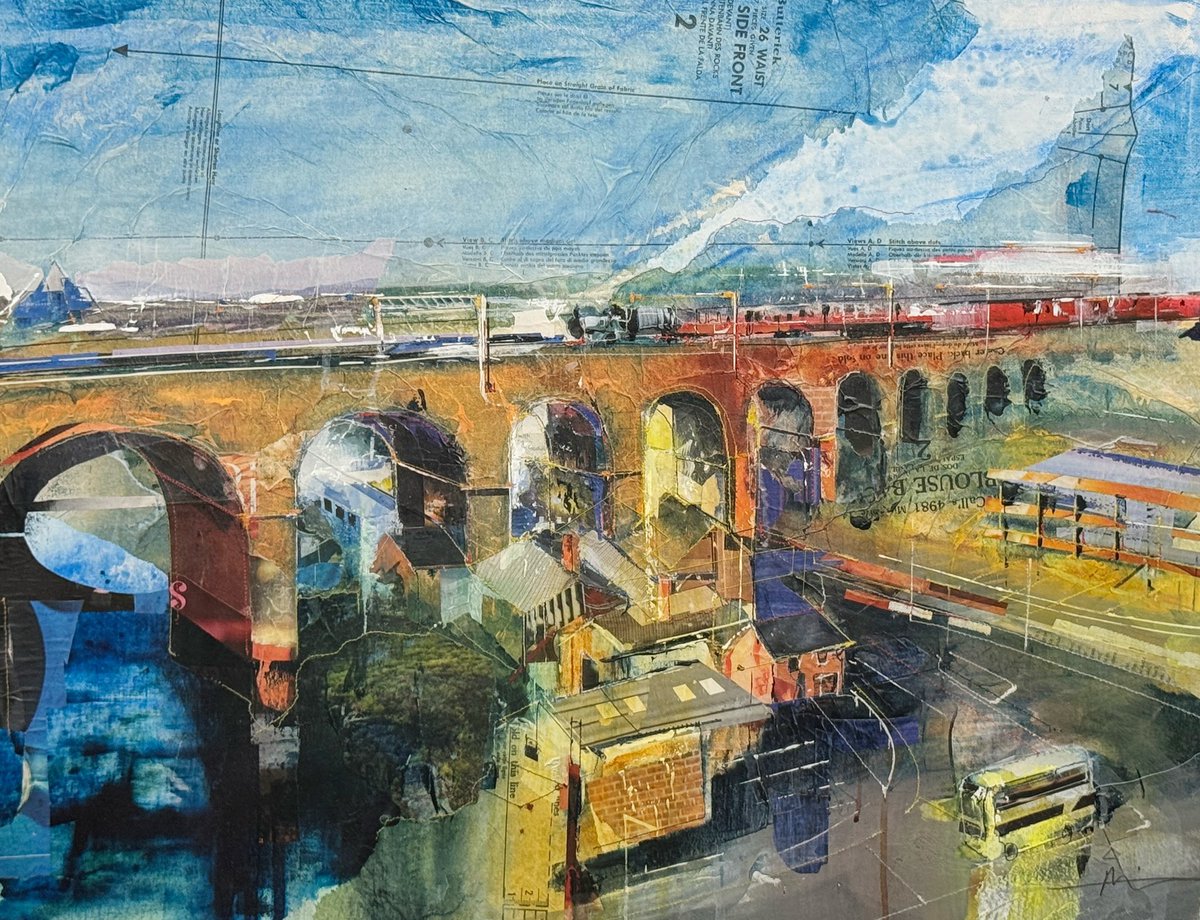 New In
Rob Wilson - The Mancunian Stockport Viaduct. 

#robwilson #stockportviaduct