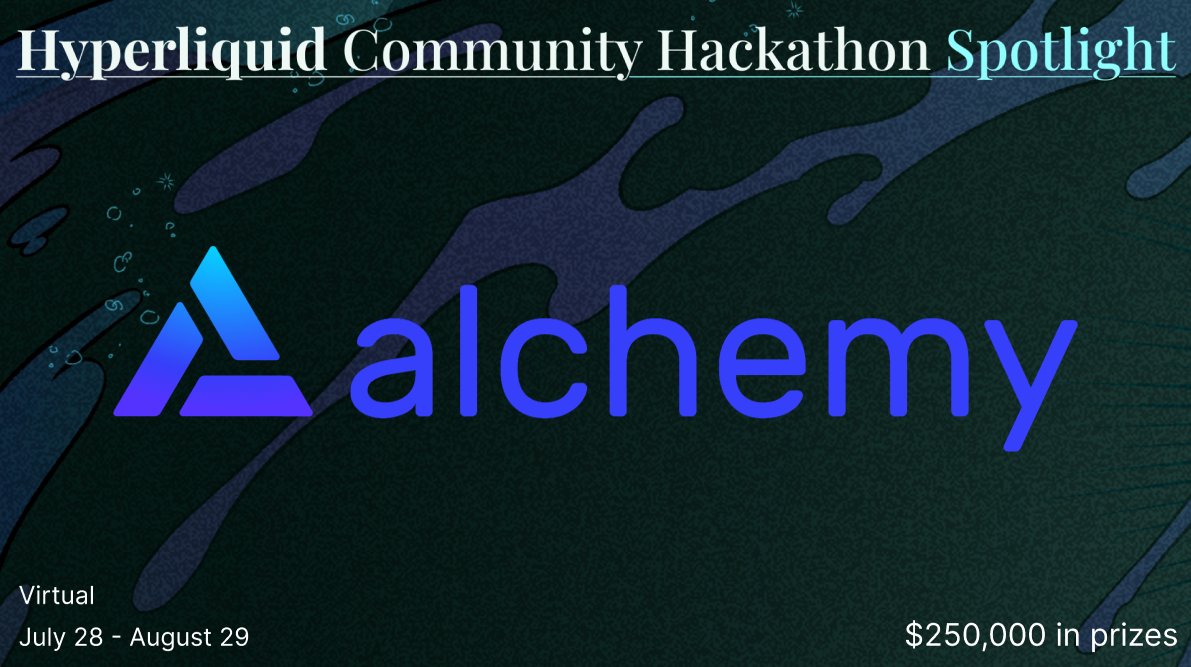💡 Sponsor Spotlight 💡

<a href="/Alchemy/">Alchemy</a> is the complete onchain developer platform trusted by industry leaders. It provides the most reliable suite of tools and infrastructure for building, scaling, &amp; operating onchain applications.

$1500+ $10K worth credits + Guaranteed bonus prize